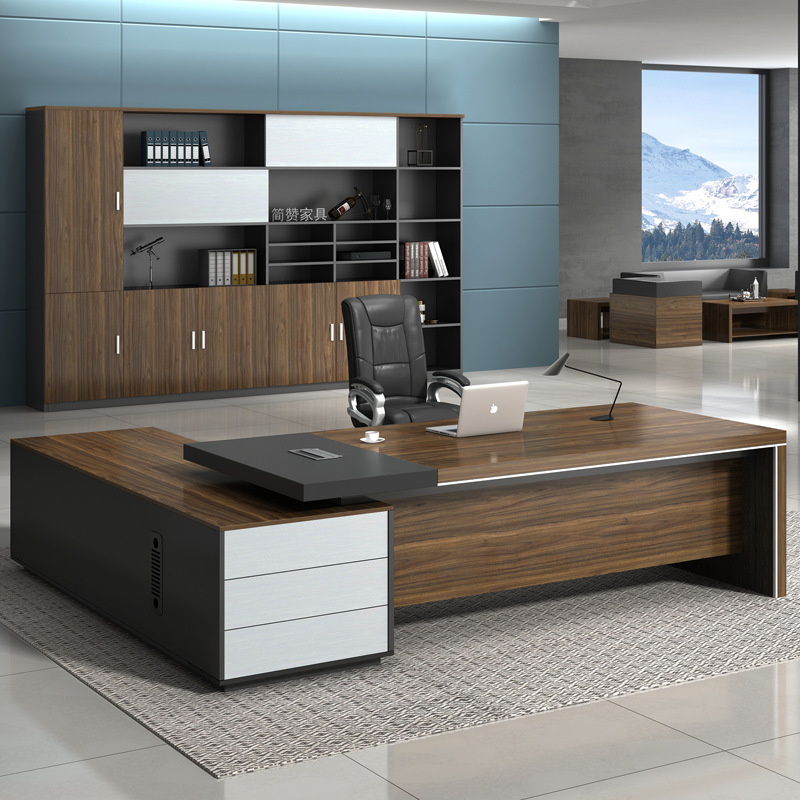 Office Furniture Catalogue - แคตตาล็อกเฟอร์นิเจอร์สำนักงานเชิงพาณิชย์ขนาดใหญ่ระดับไฮเอนด์ โต๊ะทำงานผู้บริหารดีไซน์ทันสมัยทำจากไม้ สำหรับโต๊ะทำงานผู้บริหาร