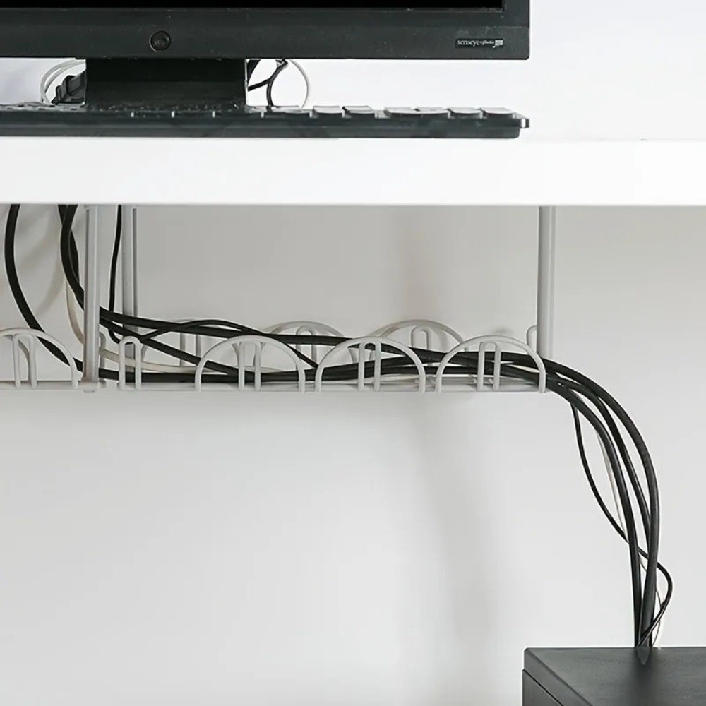 ถาดจัดเก็บสายเคเบิลใต้โต๊ะ ออแ - Cable Tray Under Desk บทวิจารณ์และราคา