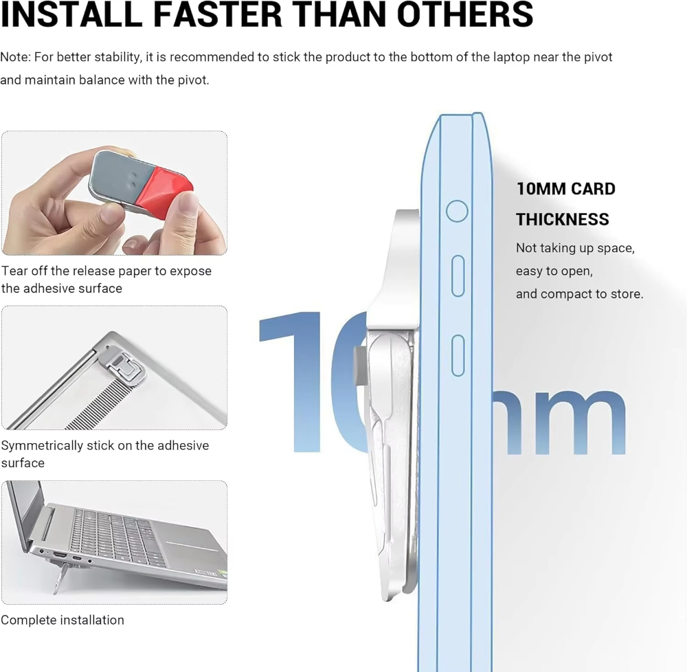 1 ชุดขาตั้งแล็ปท็อปขนาดเล็กแบบ - Adjustable Laptop Table บทวิจารณ์และราคา