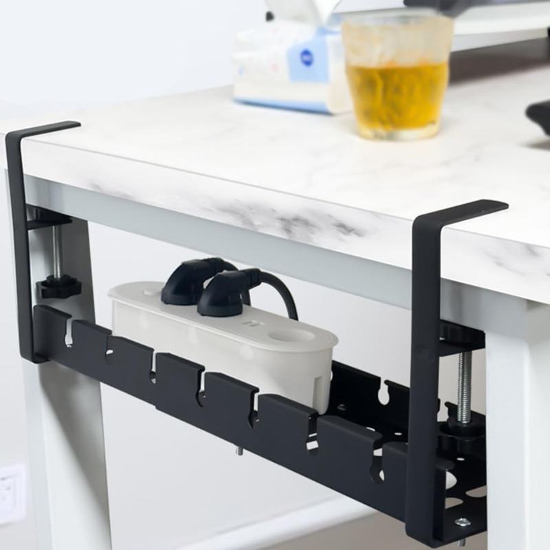ถาดจัดระเบียบสายเคเบิลแบบยืดหด - Cable Tray Under Desk บทวิจารณ์และราคา