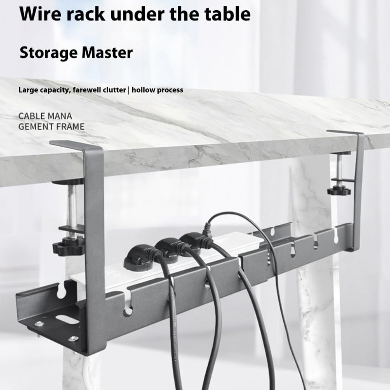 ถาดจัดระเบียบสายเคเบิลแบบยืดหด - Cable Tray Under Desk บทวิจารณ์และราคา