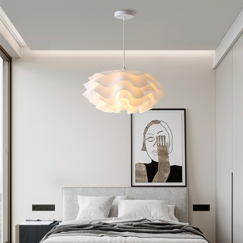 Nordic LED สีขาว PVC Wave จี้โ - Office Furniture And Fixtures บทวิจารณ์และราคา