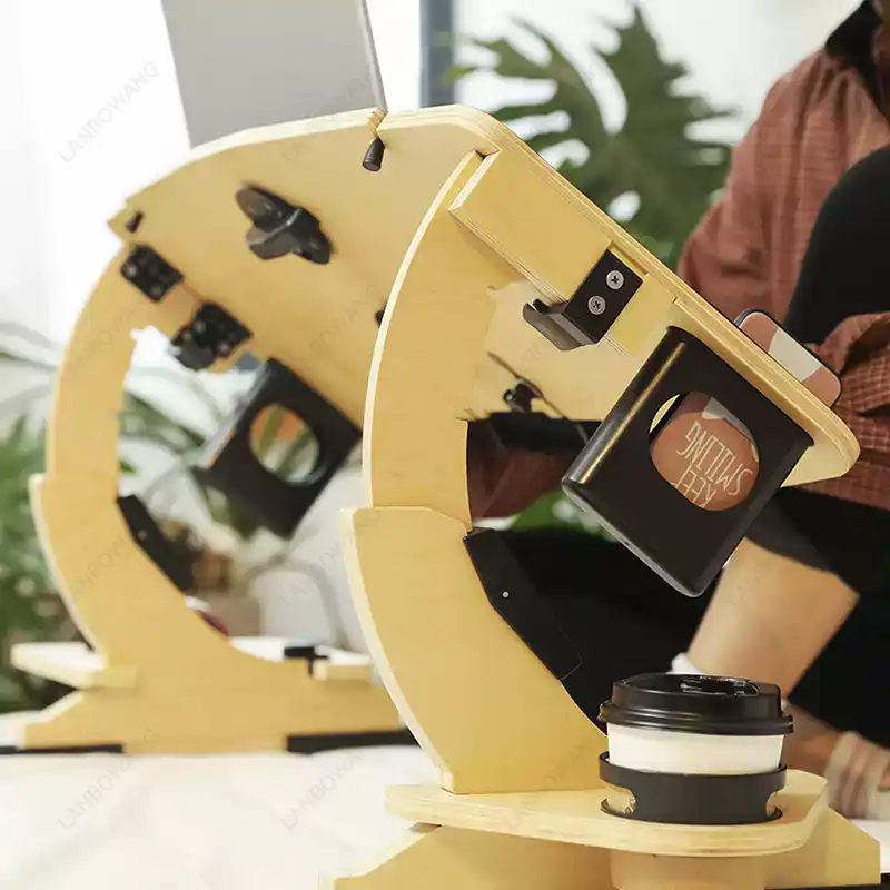 โต๊ะวางแล็ปท็อปแบบพับได้ ทำจาก - Adjustable Laptop Table บทวิจารณ์และราคา