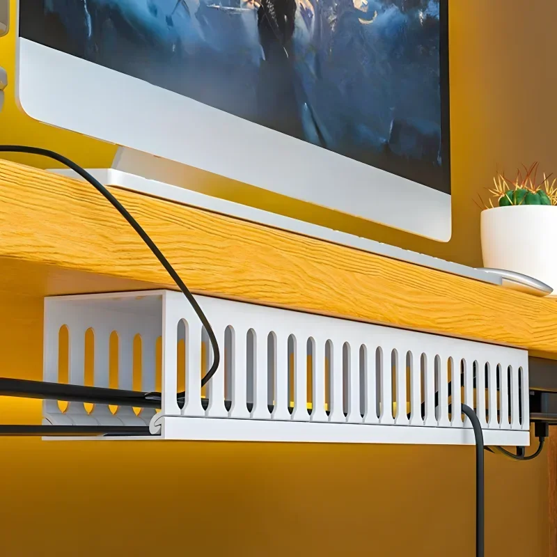 ชั้นวางสายเคเบิลใต้ถาดโต๊ะรองร - Cable Tray Under Desk บทวิจารณ์และราคา