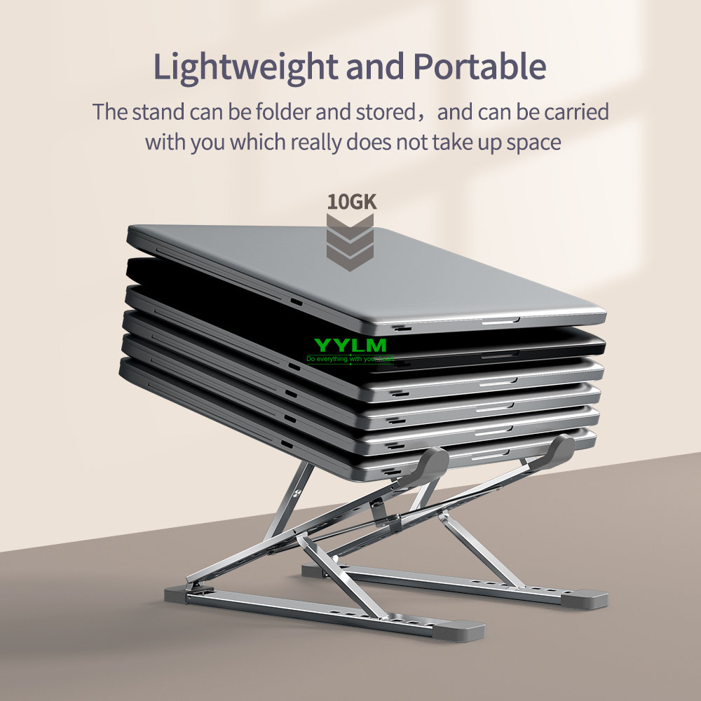 YYLM N8 ขาตั้งแล็ปท็อปอลูมิเนี - Adjustable Laptop Table บทวิจารณ์และราคา
