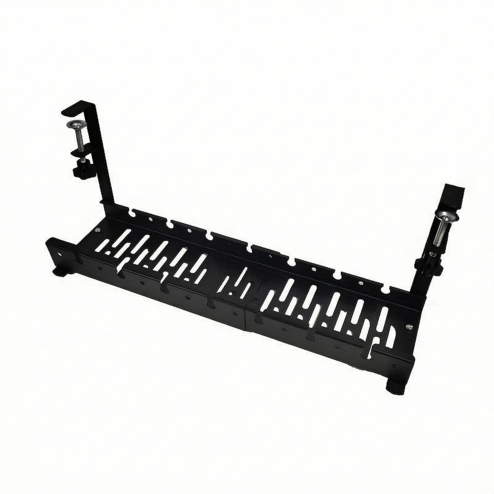 ถาดจัดระเบียบสายไฟโลหะปรับระดั - Cable Tray Under Desk บทวิจารณ์และราคา