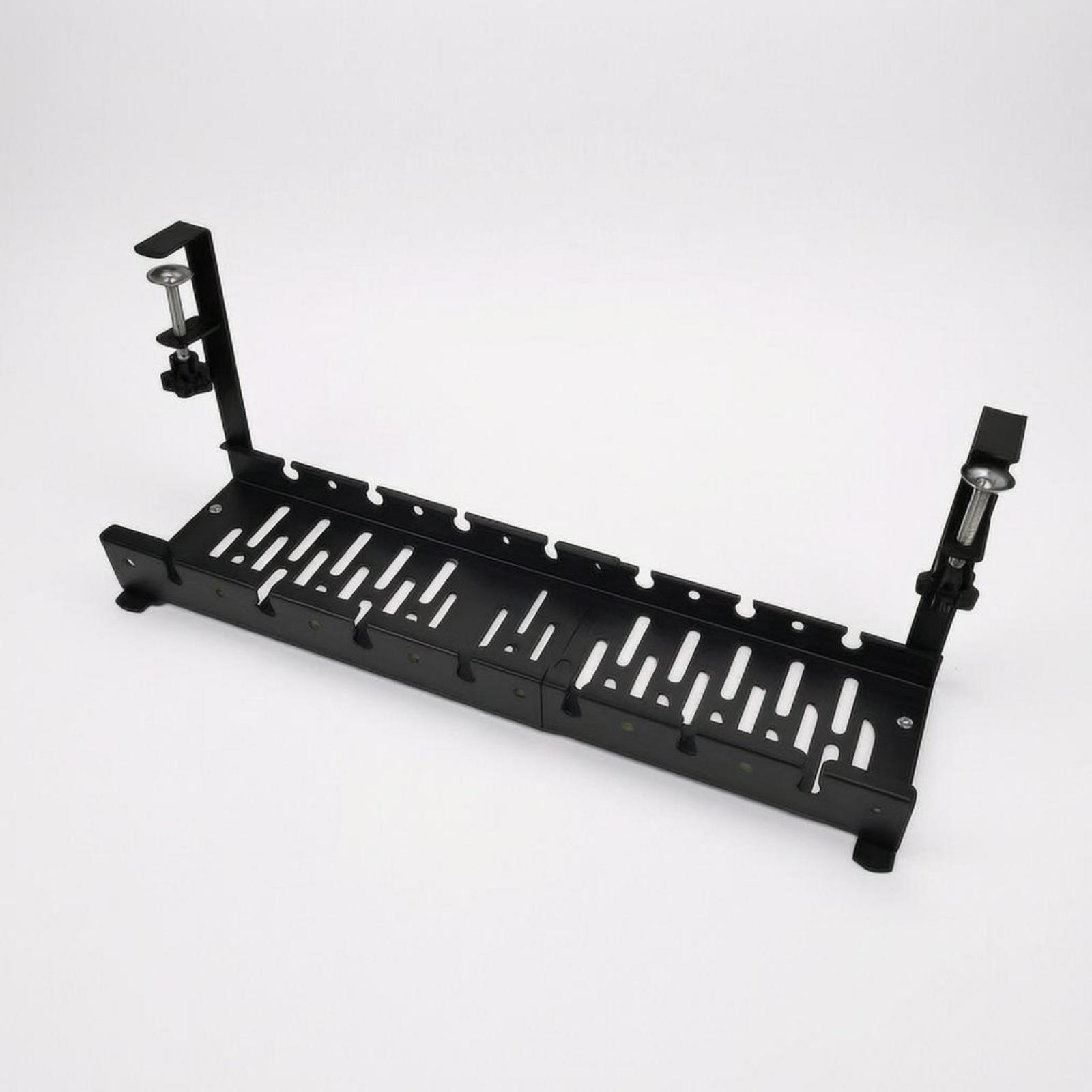 ถาดจัดระเบียบสายไฟโลหะปรับระดั - Cable Tray Under Desk บทวิจารณ์และราคา