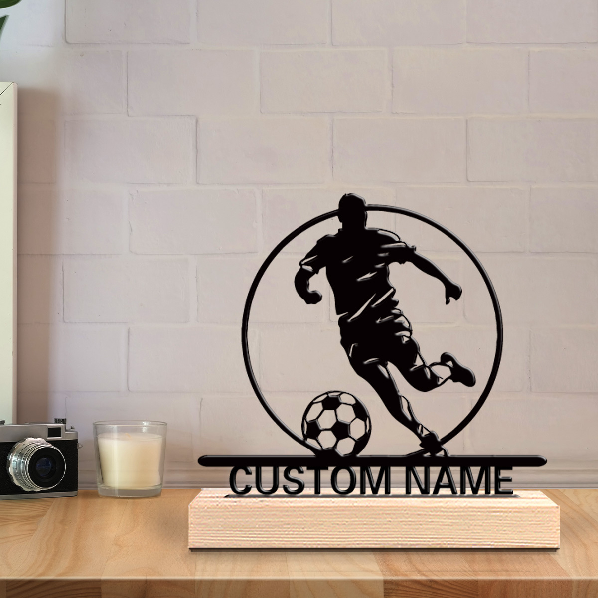 รูปปั้นนักฟุตบอลโลหะสั่งทำพร้อ - Office Furniture Home บทวิจารณ์และราคา