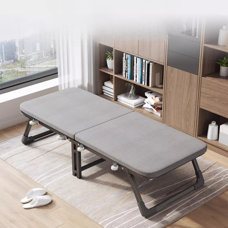 เตียงพับได้แบบพกพาสำหรับใช้ในบ - Office Furniture Home บทวิจารณ์และราคา