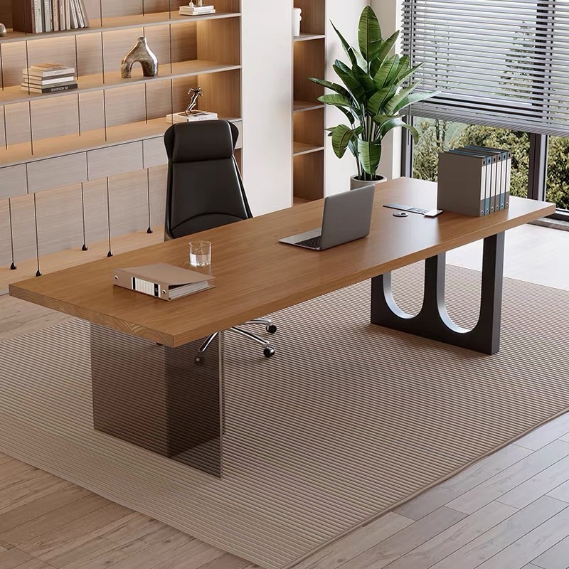 โต๊ะทำงานไม้ลอยน้ำอะคริลิกสไตล - Office Furniture Home บทวิจารณ์และราคา