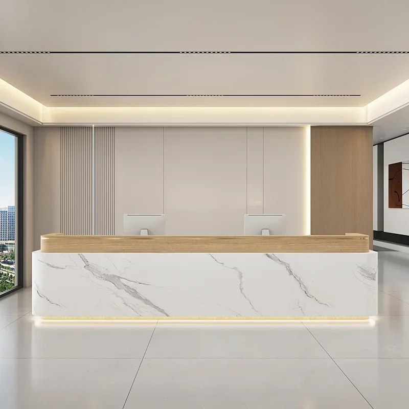 โต๊ะต้อนรับสไตล์อิตาลีสมัยใหม่ - Office Furniture Store บทวิจารณ์และราคา