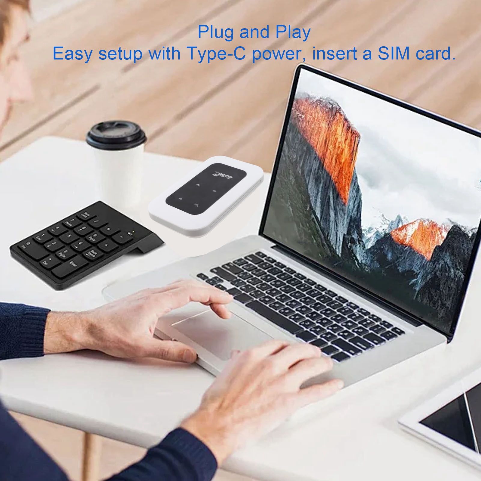 แบบพกพา 4G WiFi Hotspot 300Mbp - Adjustable Laptop Table บทวิจารณ์และราคา
