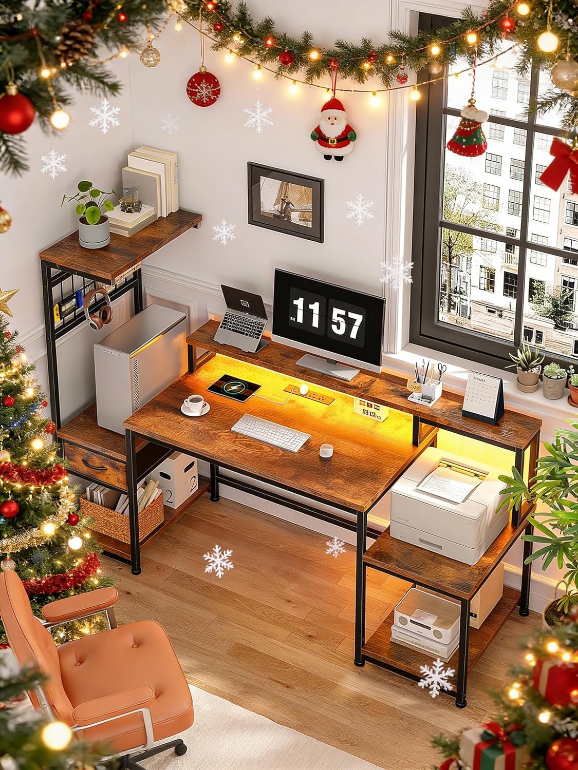 โต๊ะทำงานขนาด 63 นิ้ว พร้อมลิ้ - Office Furniture Zone บทวิจารณ์และราคา