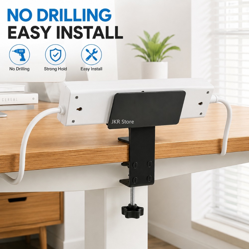 ถาดจัดระเบียบสายไฟใต้โต๊ะ ที่ย - Cable Tray Under Desk บทวิจารณ์และราคา