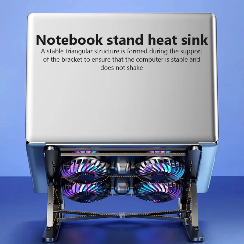 ใหม่แล็ปท็อปคูลเลอร์เบสสแตนด์แ - Adjustable Laptop Table บทวิจารณ์และราคา