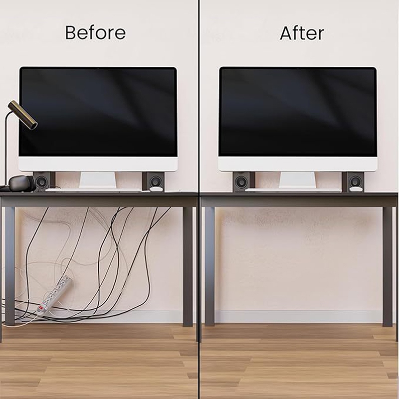 ถาดจัดเก็บสายไฟใต้โต๊ะ ขนาด 40 - Cable Tray Under Desk บทวิจารณ์และราคา