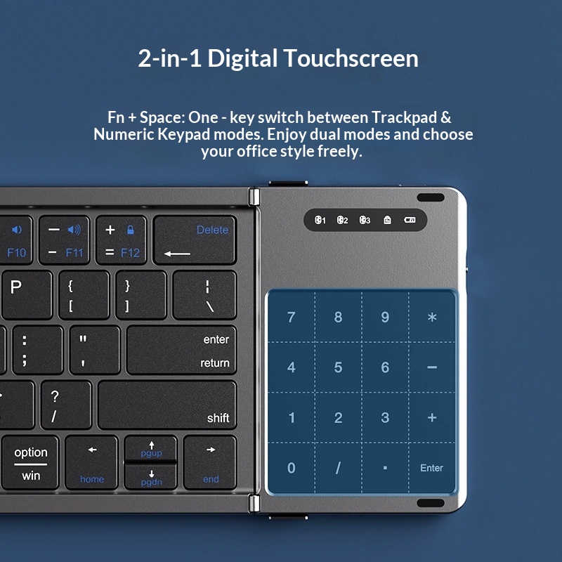 เม็งซู่ ไตร โฟลด์คีย์บอร์ดไร้ส - Adjustable Laptop Table บทวิจารณ์และราคา