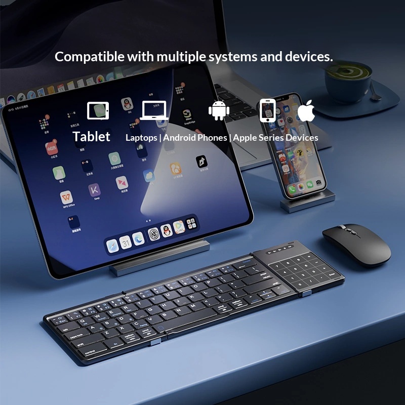 เม็งซู่ ไตร โฟลด์คีย์บอร์ดไร้ส - Adjustable Laptop Table บทวิจารณ์และราคา