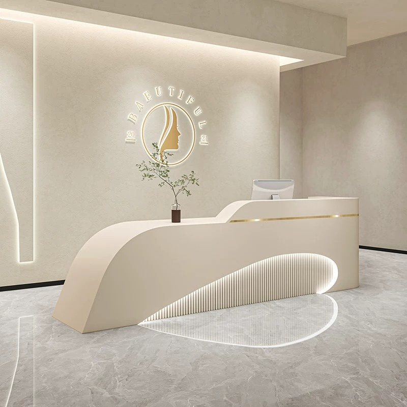 เคาน์เตอร์ต้อนรับร้านเสริมสวยร - Office Furniture Store บทวิจารณ์และราคา