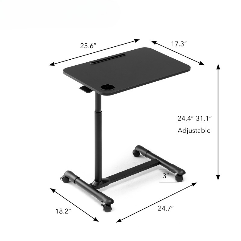 โต๊ะคอมพิวเตอร์แบบพกพาคุณภาพสู - Adjustable Laptop Table บทวิจารณ์และราคา
