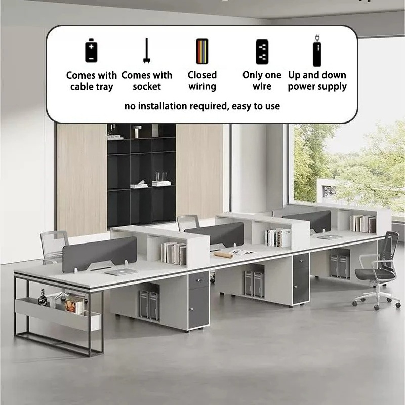 ชุดโต๊ะทำงานและเก้าอี้สำนักงาน - Office Furniture Set บทวิจารณ์และราคา