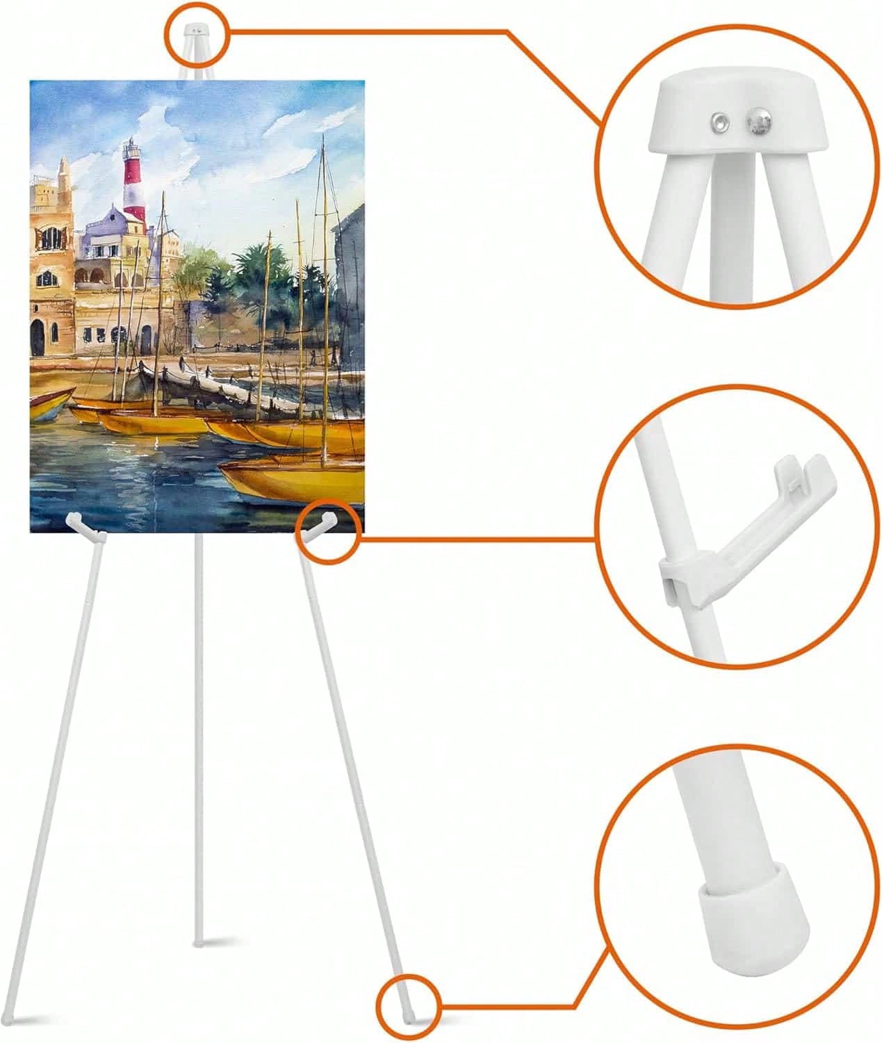 ขาตั้งป้ายแบบพับได้ ปรับความสู - Whiteboard Easel Tripod บทวิจารณ์และราคา