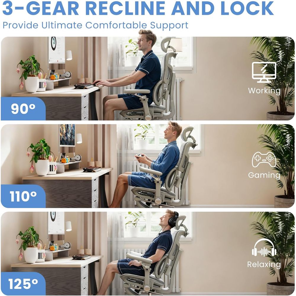 เก้าอี้สำนักงานตามหลักสรีรศาสต - Office Furniture Zone บทวิจารณ์และราคา